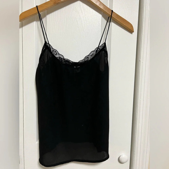 H&M Lace Trimmed Top Size 2 - Picture 4 of 7